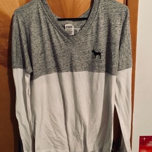 oversized PINK long sleeve